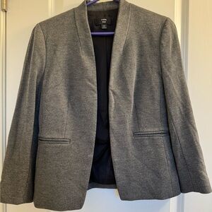 J. Crew Going out blazer in stretch twill. Beautiful gray.